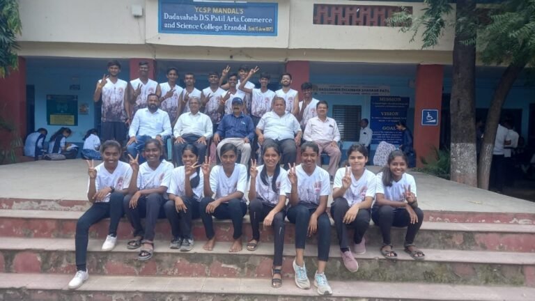 एरंडोल महाविद्यालयाचा बास्केटबॉल स्पर्धेत मुला- मुलीच्या संघाचा एकतर्फी विजय……